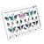 Слайдер-дизайн Бабочки макро из каталога Цветные на любой фон, в интернет-магазине BPW.style